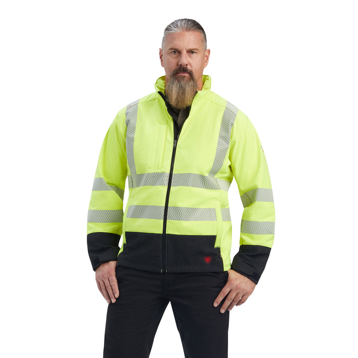 Ariat Men's FR Vernon Hi-Vis Softshell Jacket