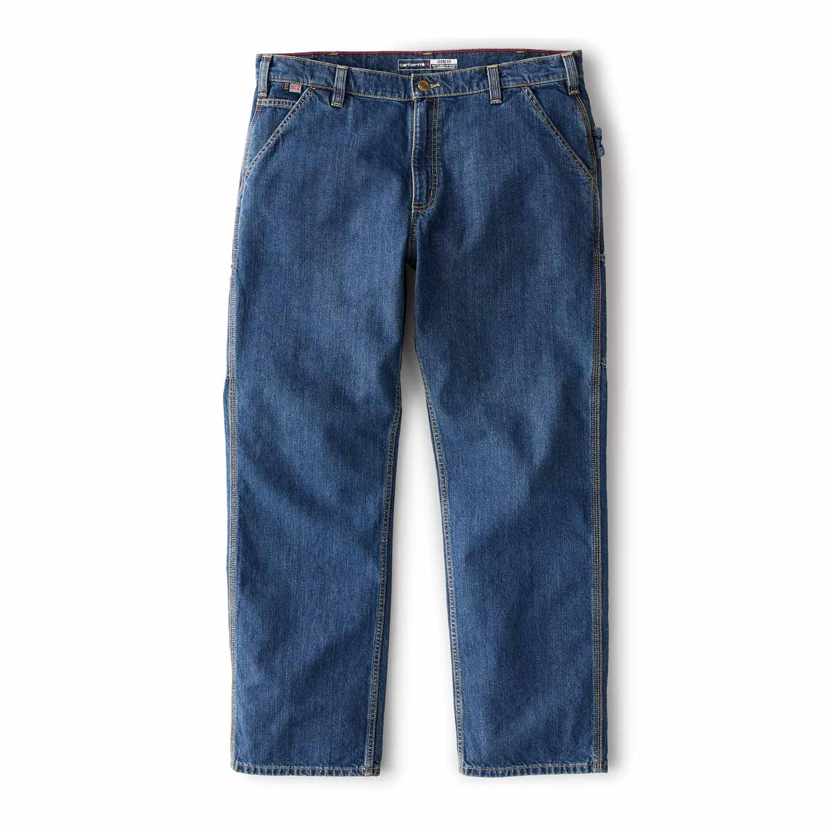 Carhartt Men's FR Straight Leg Denim Dungaree