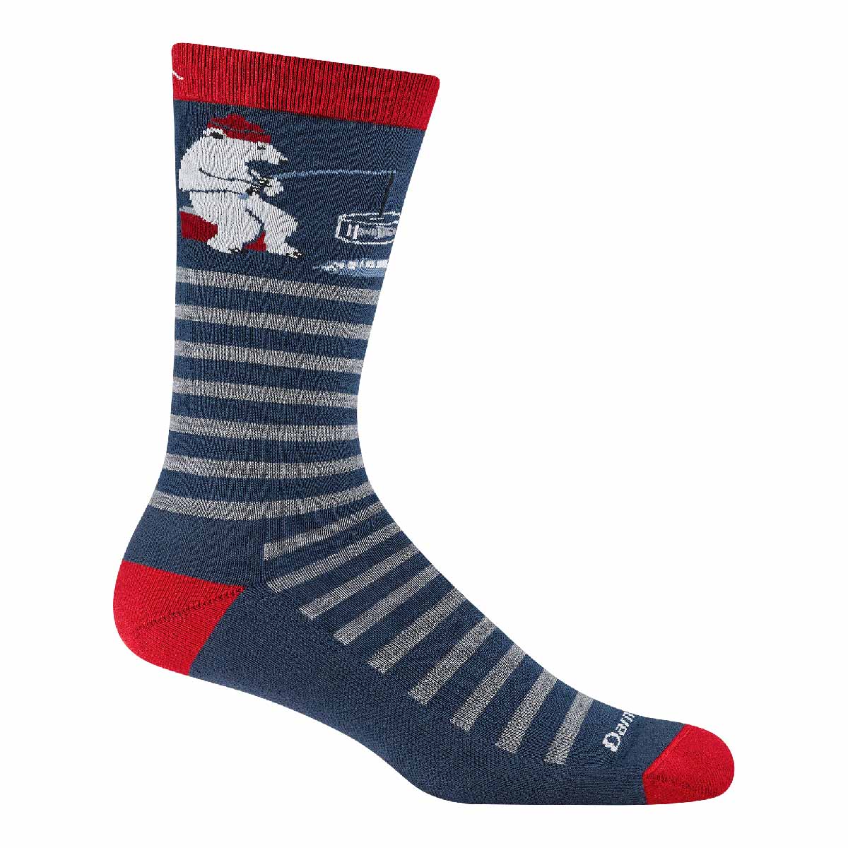 Darn Tough Men's Wild Life Crew Lightweight Cushion Lifestyle Socks