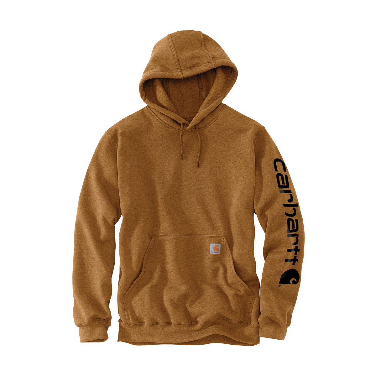 Carhartt Men's Midweight Sleeve Logo Hoodie Big and Tall
