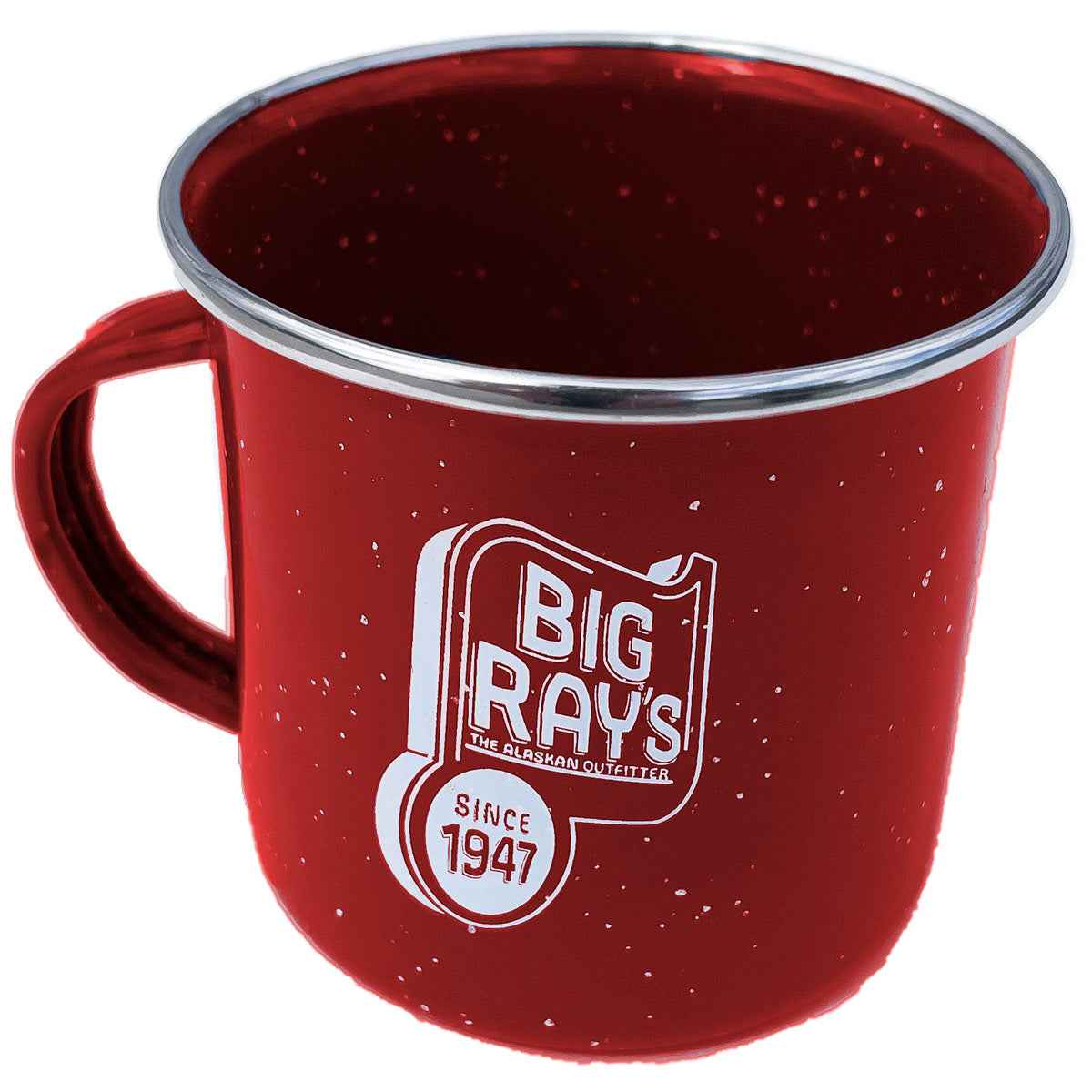 Big Ray's Retro Camp Mug - Red
