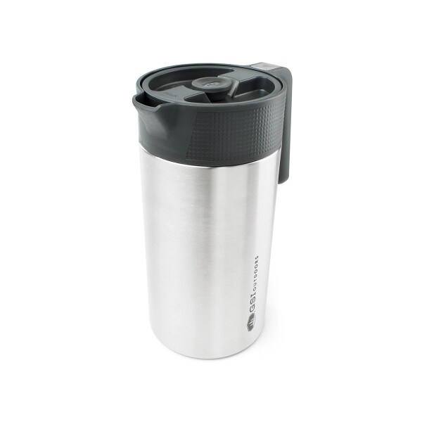 GSI Outdoors Glacier Stainless Vacuum 16oz Tumbler in Graphite