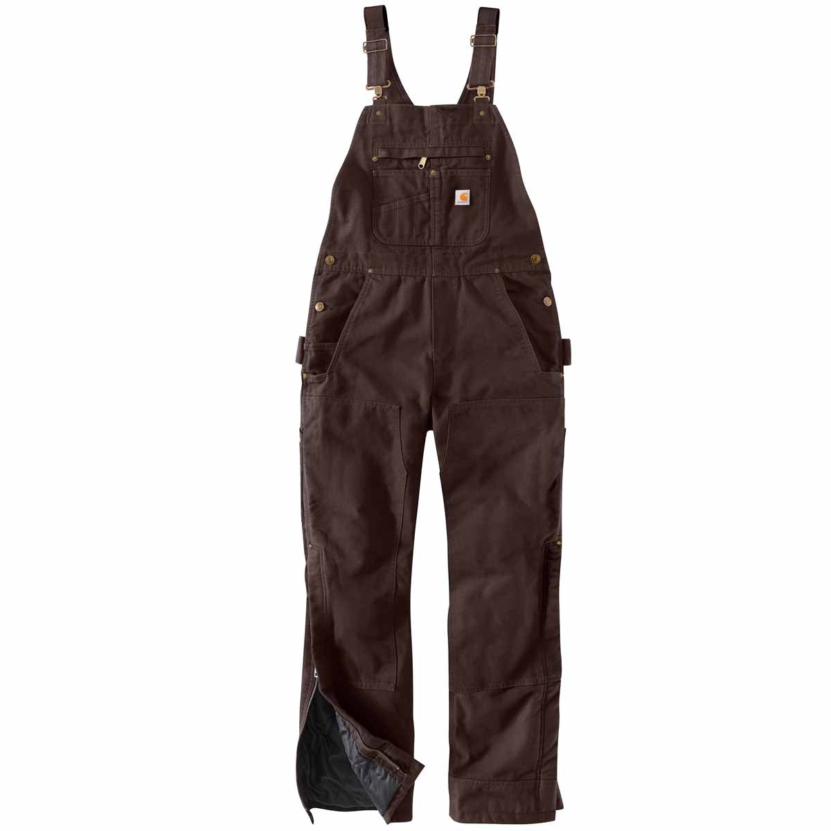 Carhartt Women's Quilt Lined Washed Duck Bib
