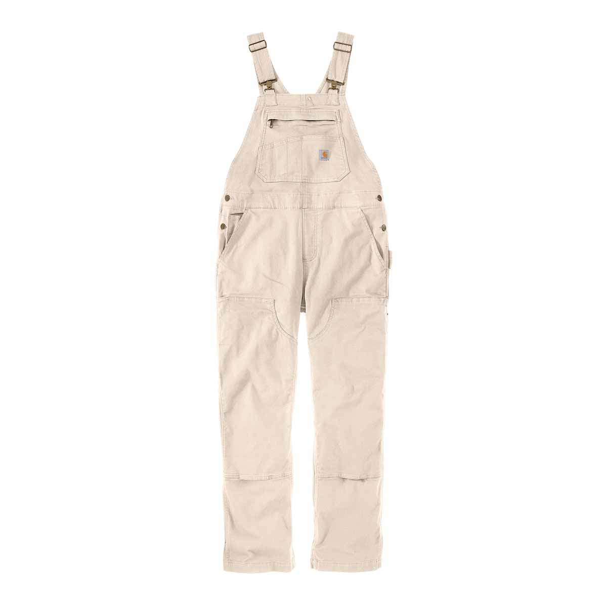 Women's Loose Fit Canvas Bib Overall