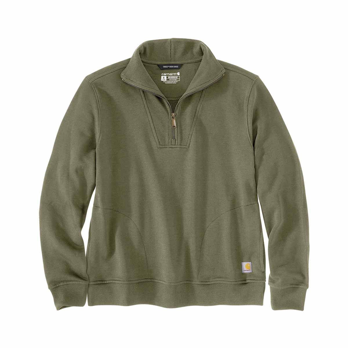 Women's Tencel Series Relaxed Fit Half-Zip Sweatshirt