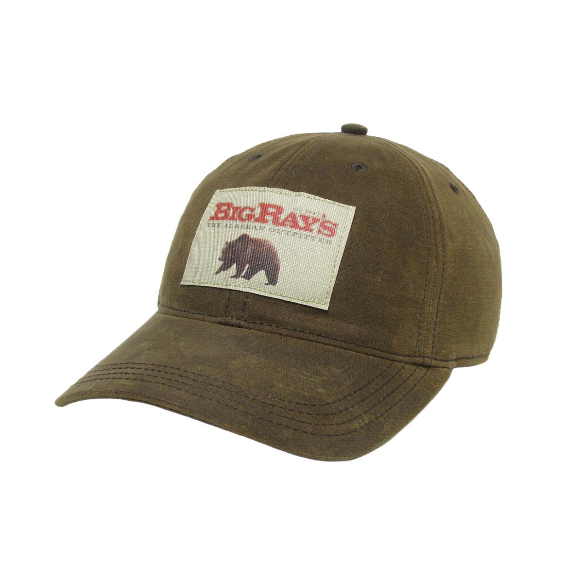 Big Ray's Griz Patch Waxed Cap