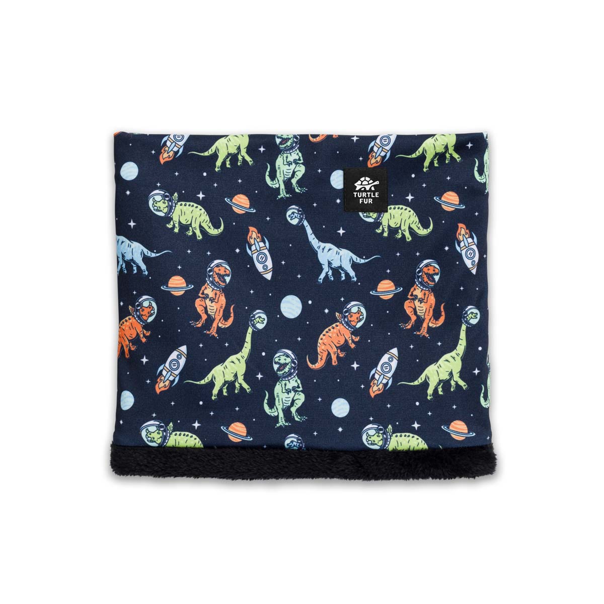 Turtle Fur Kids Comfort Shell Neck Warmer lined with Comfort Plush - Print