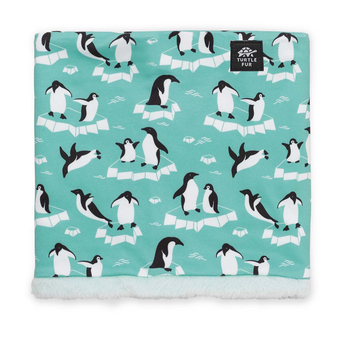 Turtle Fur Kids Comfort Shell Neck Warmer lined with Comfort Plush - Print