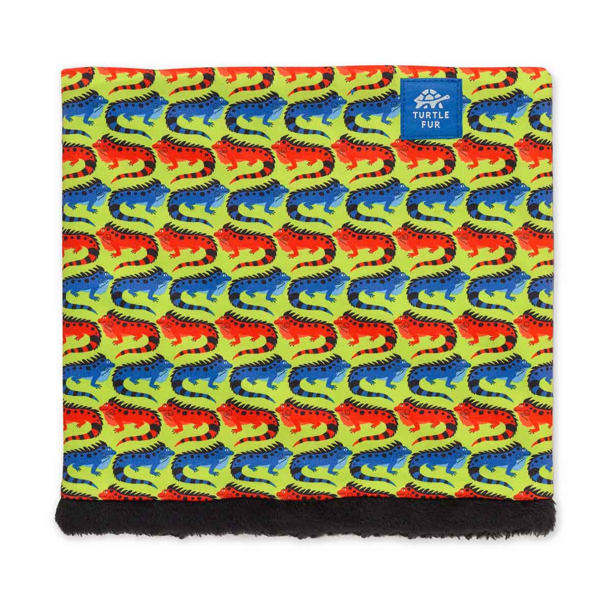 Turtle Fur Kids Comfort Shell Neck Warmer lined with Comfort Plush - Print