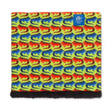 Turtle Fur Kids Comfort Shell Neck Warmer lined with Comfort Plush - Print