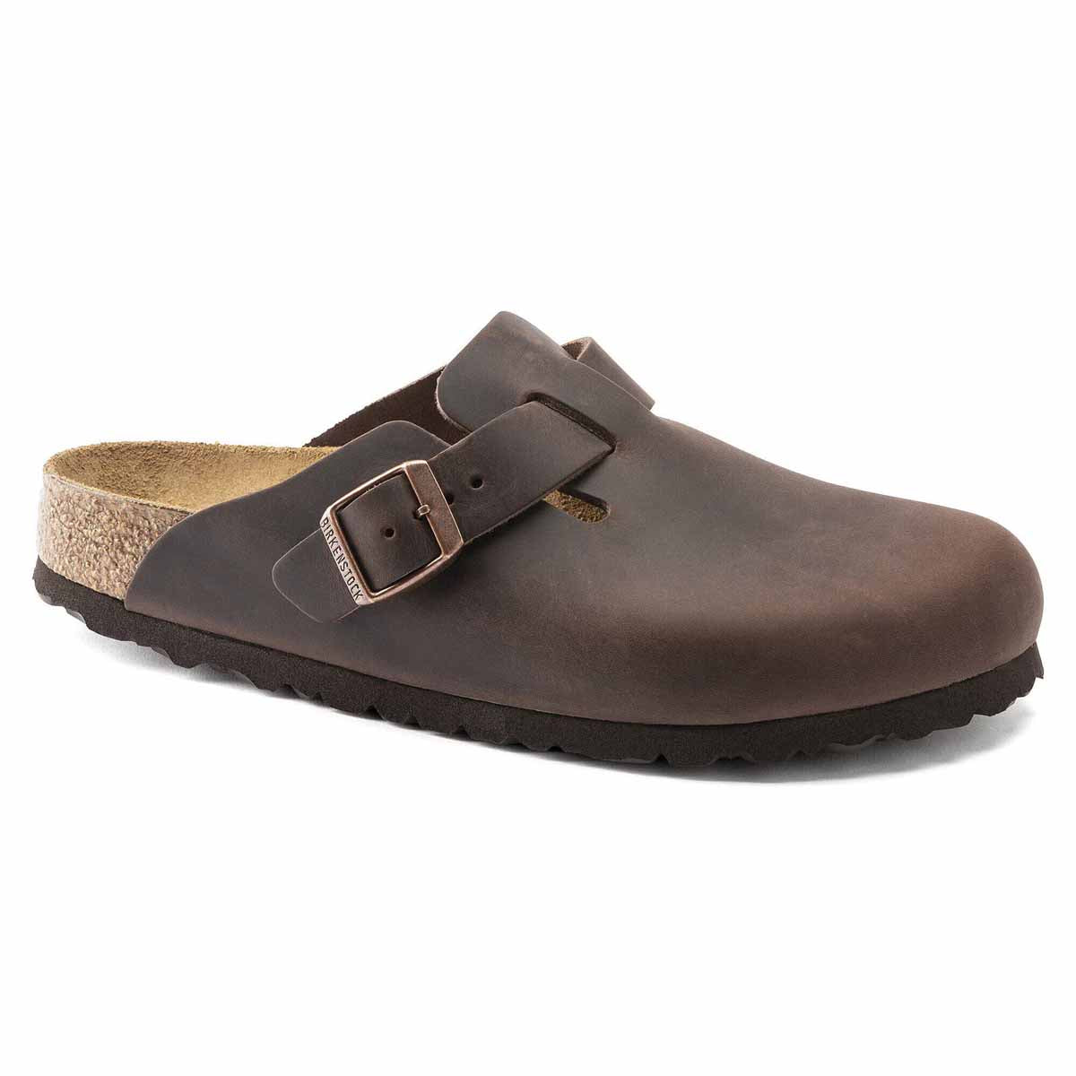 Birkenstock Boston Oiled Leather Regular - Habana