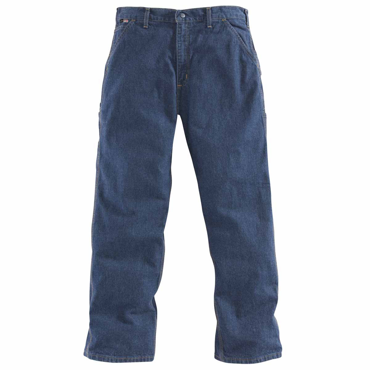 Carhartt Men's Flame Resistant Denim Dungaree 30-44