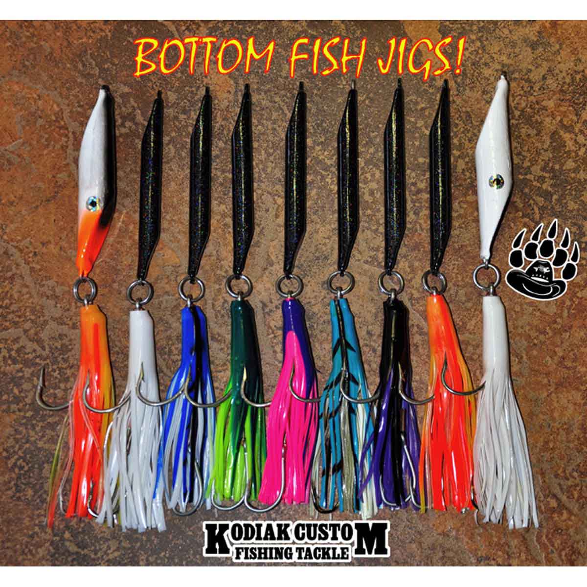 custom fish lures Alan's Needle 2oz Sinking Plugs Tackle World the PH Custom Lures Lowens Cyber Craw boasts an outstanding back The Unicorn