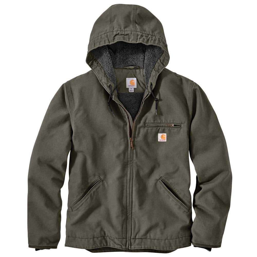 Carhartt Washed Sherpa Lined Jacket – Big Ray's