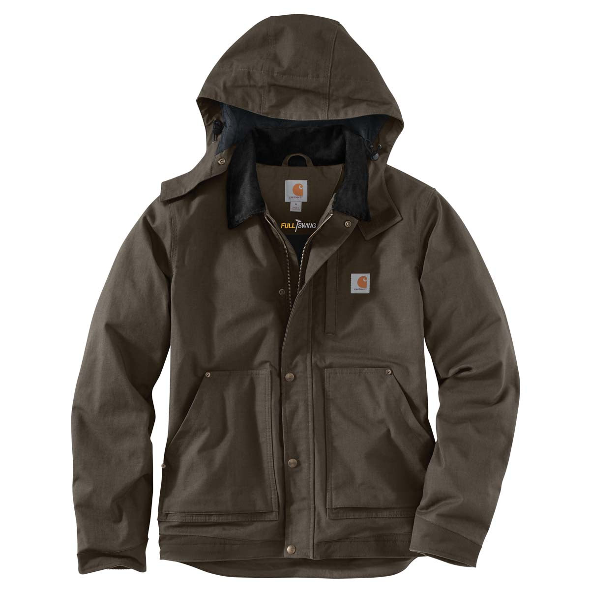 Full Swing® Loose Fit Quick Duck Insulated Jacket - 3