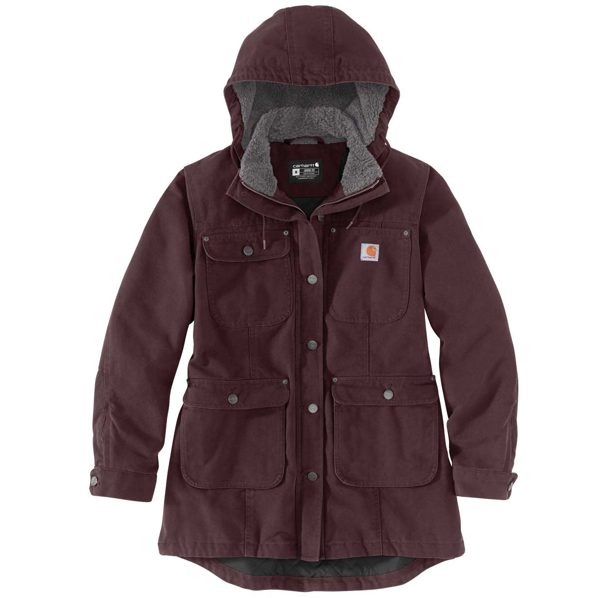 Carhartt リッジコート レディース L Women's Loose Fit Washed Duck Insulated Coat – Big Ray's