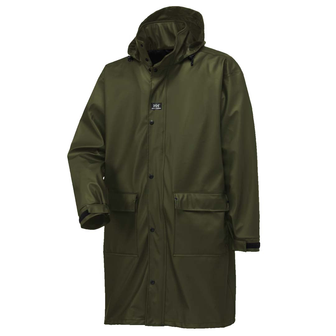 HAUTE コート【44】 Hooded Helly Hansen Mens Trench Coat Helly Hansen Rigging Coat, Navy S