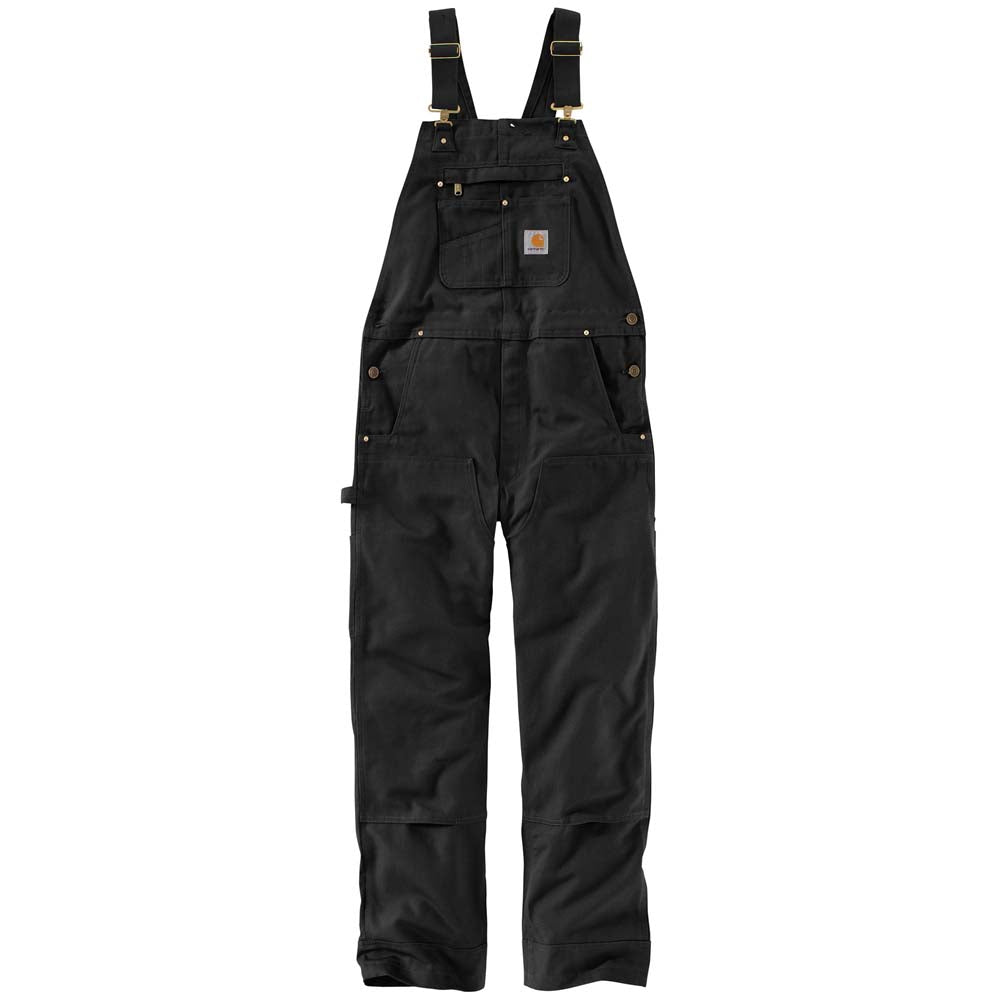 Carhartt New R01 Duck Bib Overall - Black - Big – Big Ray's